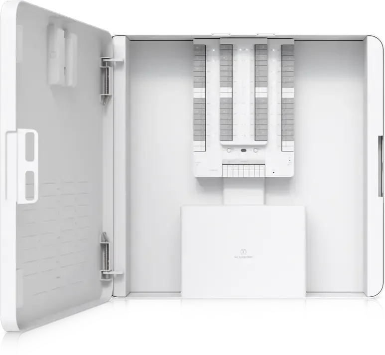 The wall enclosure the sensors report to