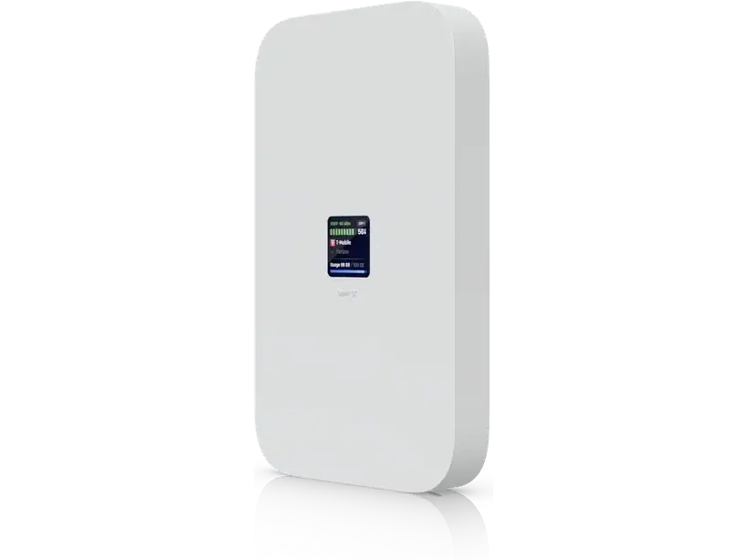 The cellular modem — takes over automatically when the line drops