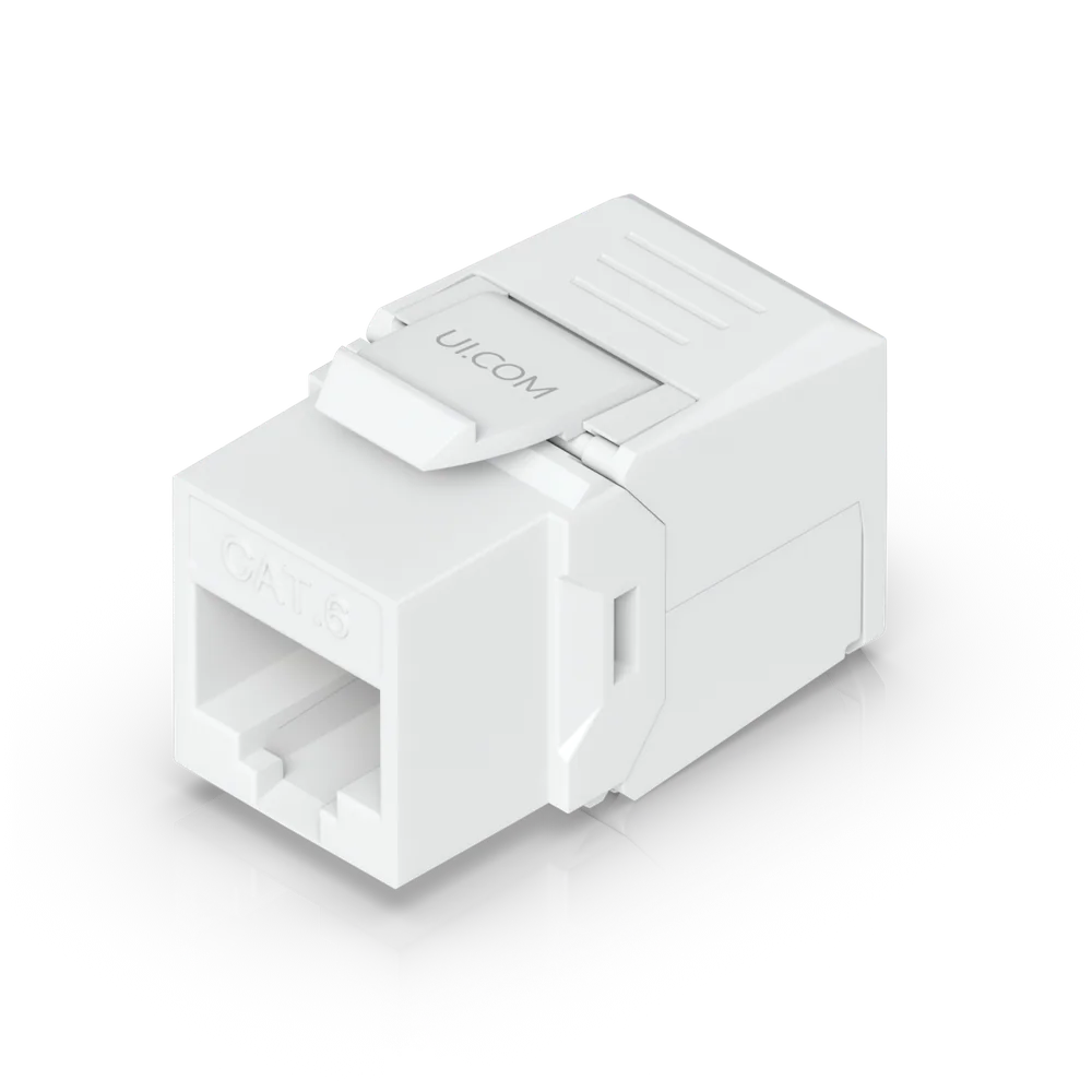 Cat6 Keystone Jack, 12-Pack (UACC-Keystone-Jack-C6)