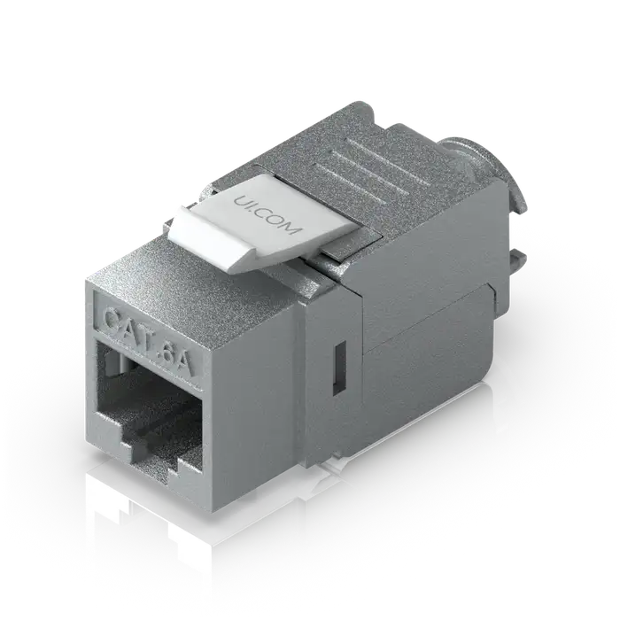 Cat6A Keystone Jack, 12-Pack (UACC-Keystone-Jack-C6A)