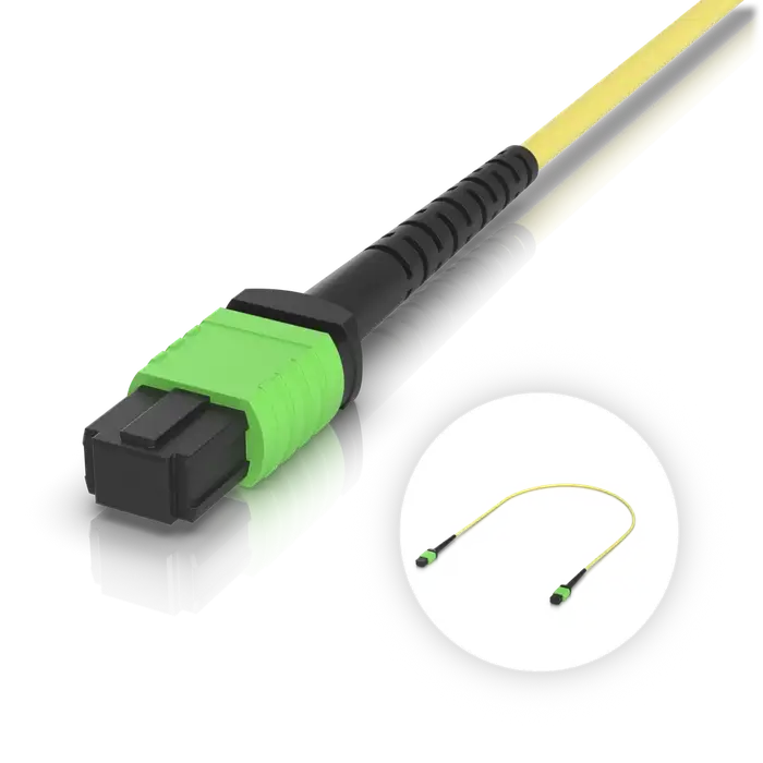 OS2 MPO-12 APC Fiber Patch Cable (UACC-OFC-SA-MPMP)